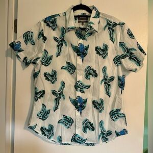 Bonobos Button Down Shirt Size Large Parrot
